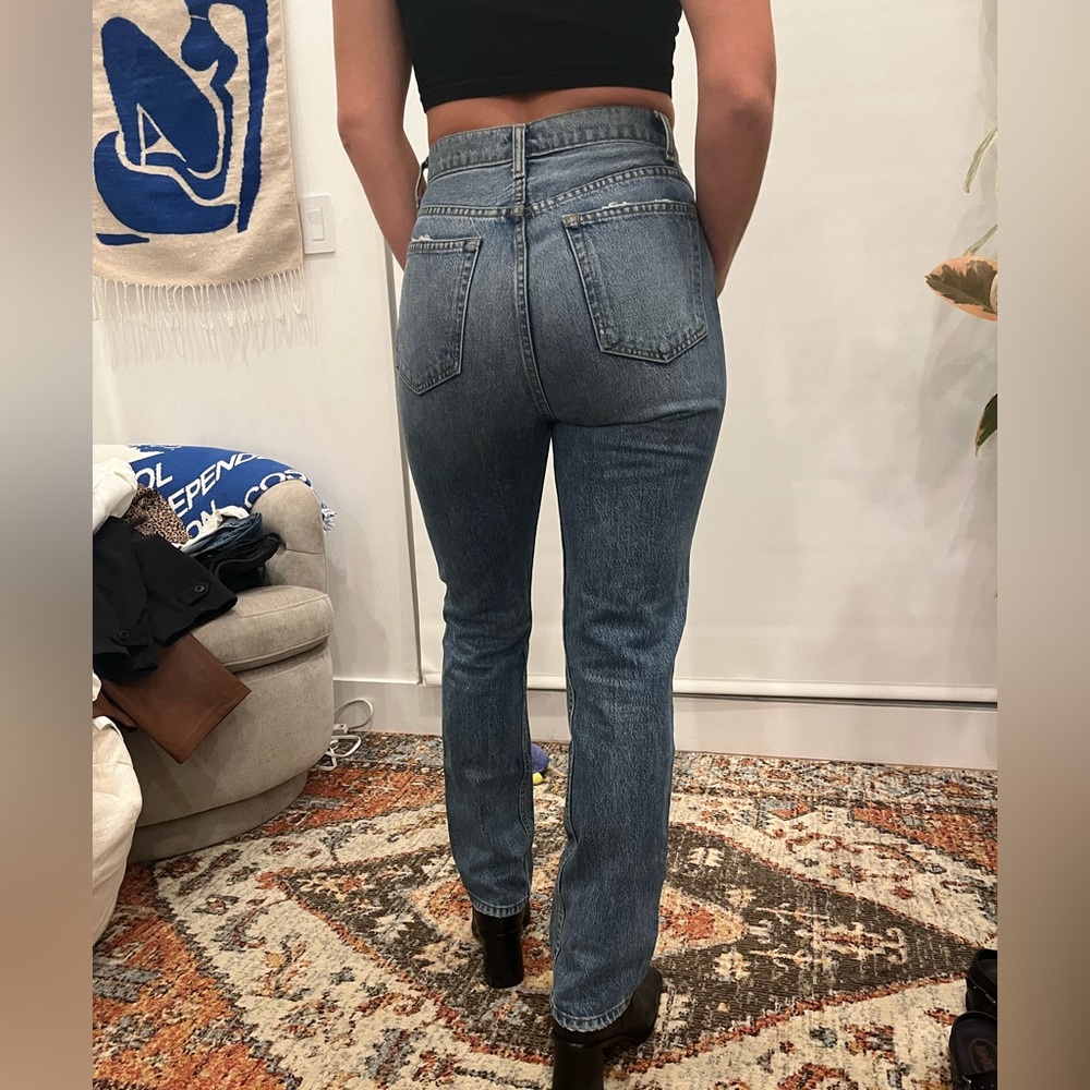 Reformation High-Rise Straight Leg jeans